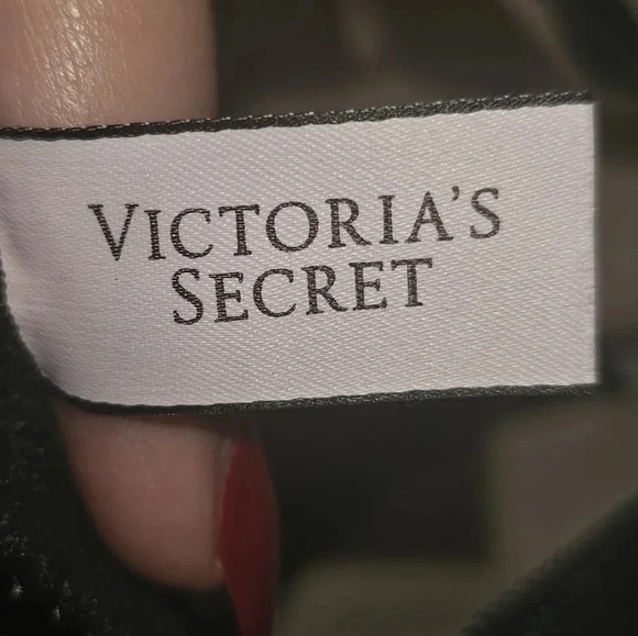 VICTORIA’S Secret Lace Garters Zip Up Corset Bustier - Picture 4 of 5